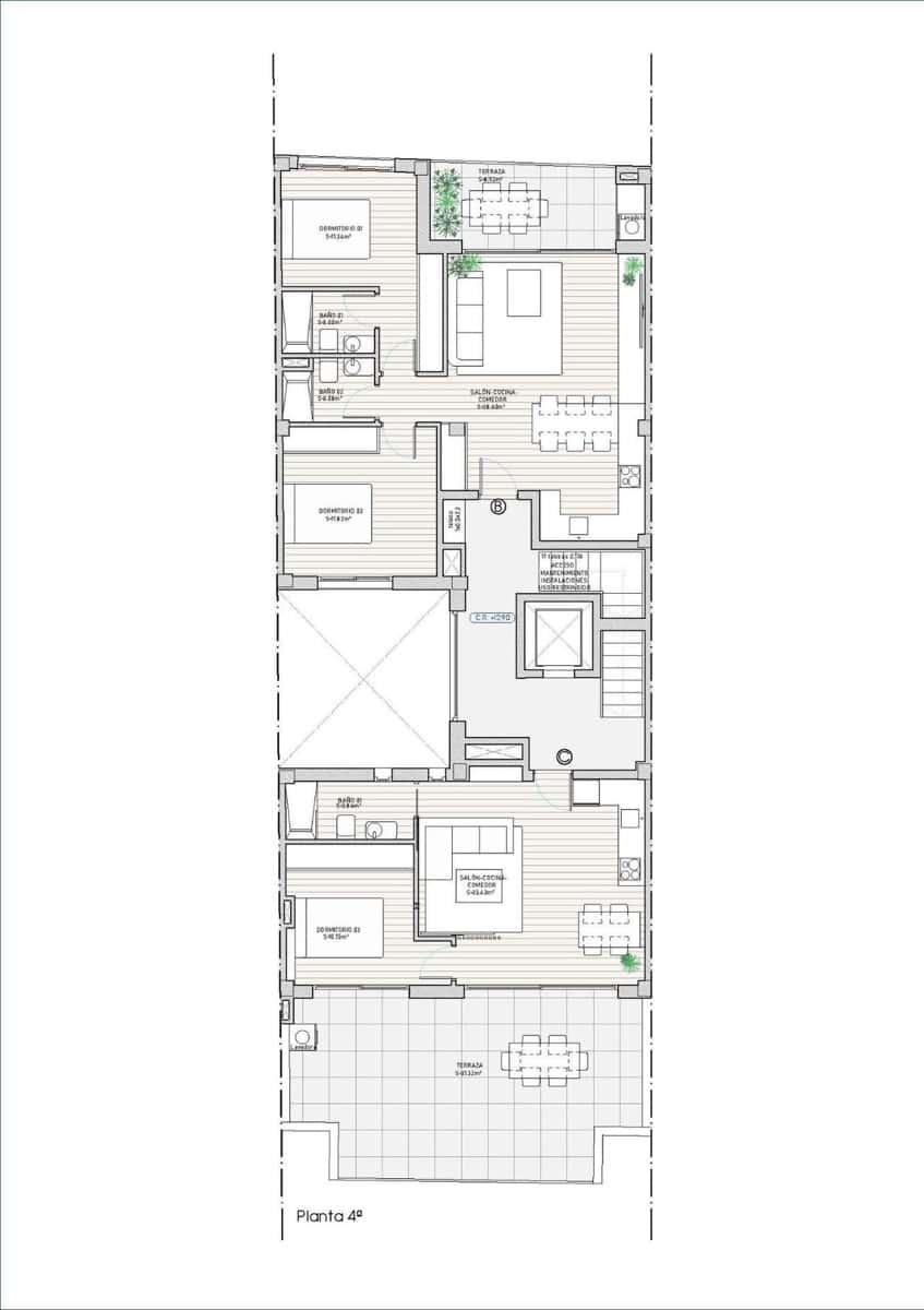 2 bedroom Penthouse for sale in Guardamar del Segura - € 555,000 (Ref: 10115540)