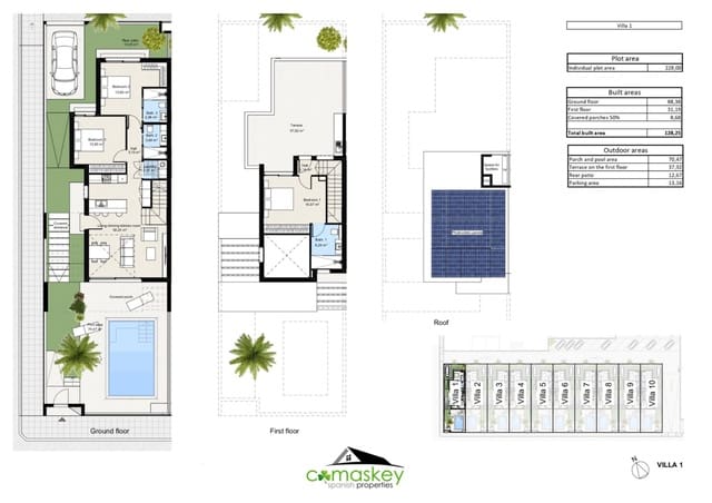 3 camera da letto Villa in vendita in Los Nietos, Cartagena con piscina garage - 374.900 € (Rif: 10117074)
