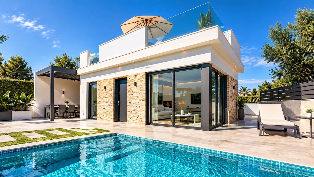 3 Zimmer Villa zu verkaufen in Los Alcazares mit Pool Garage - 419.900 € (Ref: 10124985)