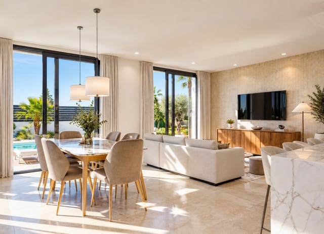 2 makuuhuone Huvila myytävänä paikassa Hacienda del Alamo, Fuente Alamo de Murcia mukana uima-altaan 
autotalli - 311 900 € (Ref: 10153934)