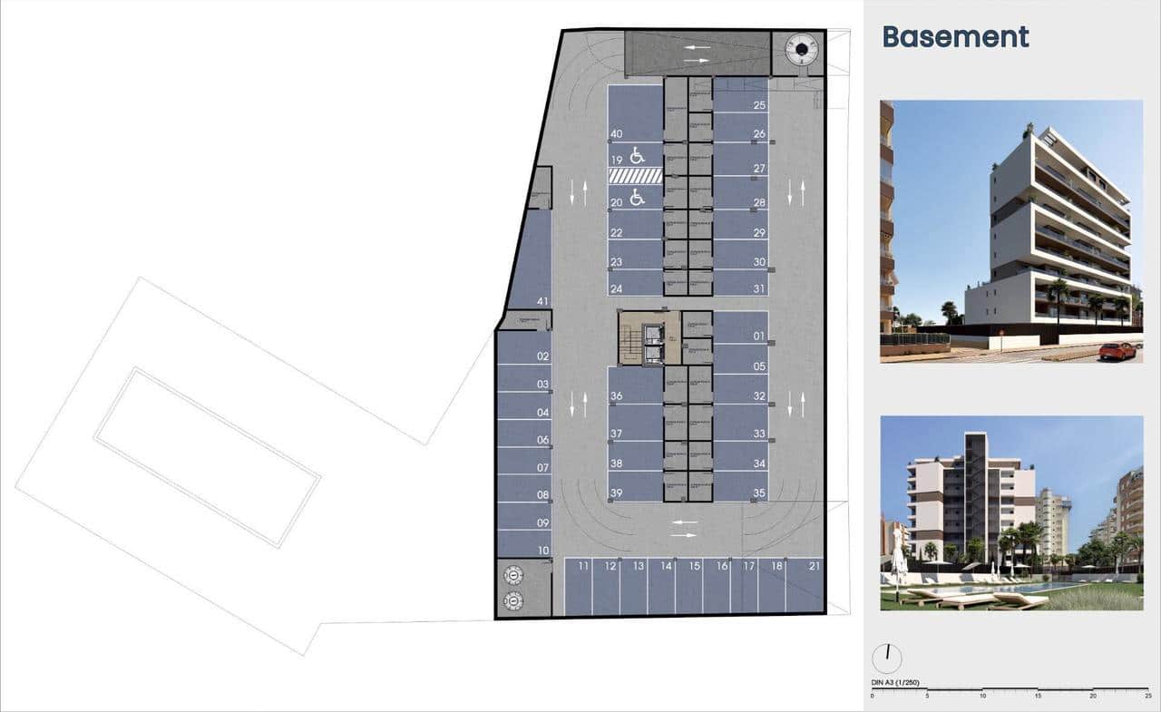 2 quarto Apartamento para venda em Guardamar del Segura com piscina garagem - 275 000 € (Ref: 10174518)