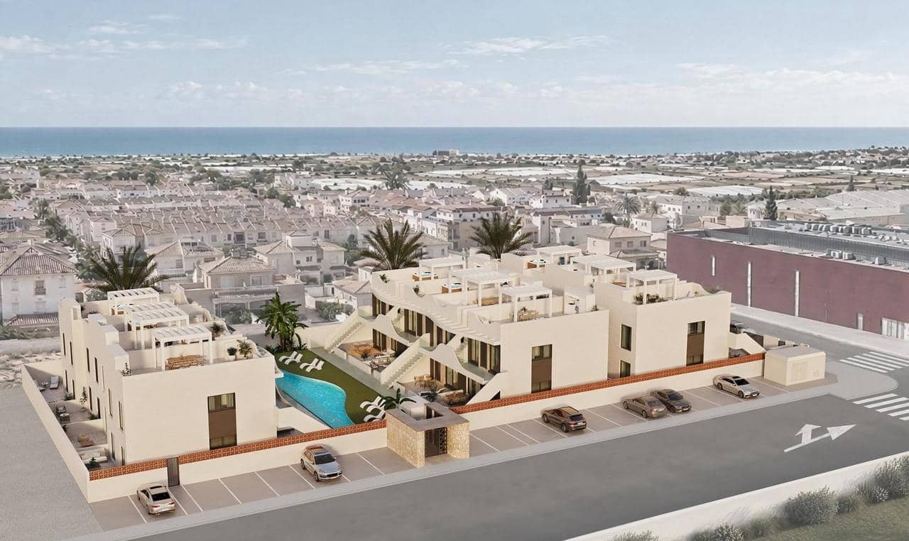 3 sovrum Bungalow till salu i Pilar de la Horadada med pool garage - 305 000 € (Ref: 10182070)