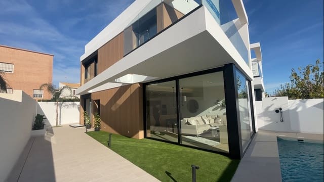 3 Zimmer Villa zu verkaufen in Torre de la Horadada, Pilar de la Horadada mit Pool Garage - 749.000 € (Ref: 10186025)