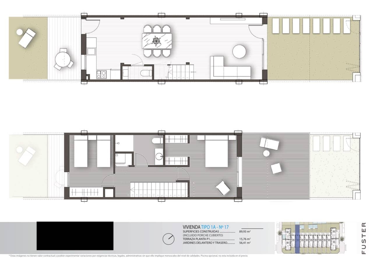 Casa de 3 habitaciones en Pilar de la Horadada en venta con piscina - 247.500 € (Ref: 7358670)