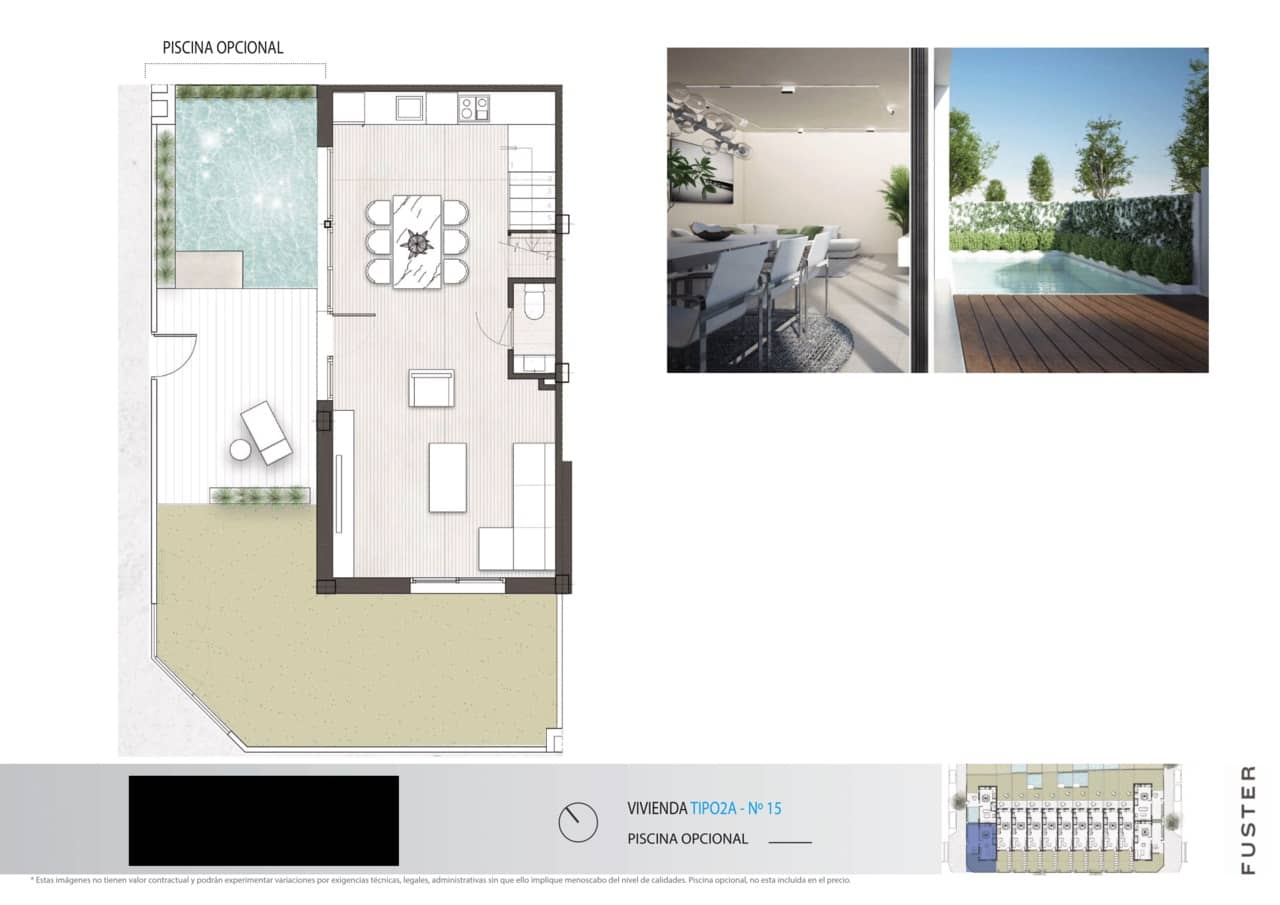 Casa de 3 habitaciones en Pilar de la Horadada en venta con piscina - 247.500 € (Ref: 7358670)