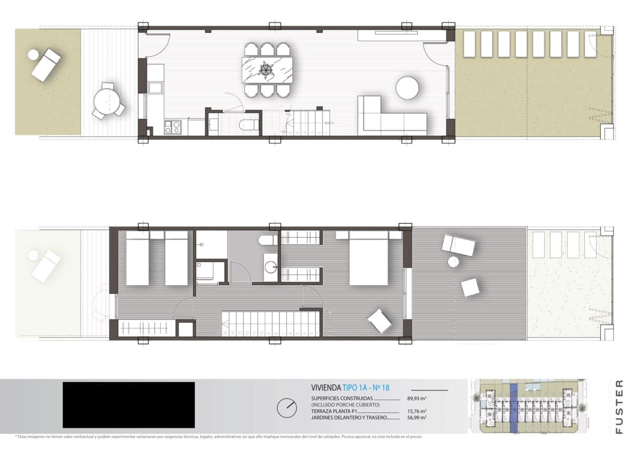 Casa de 3 habitaciones en Pilar de la Horadada en venta con piscina - 247.500 € (Ref: 7358670)