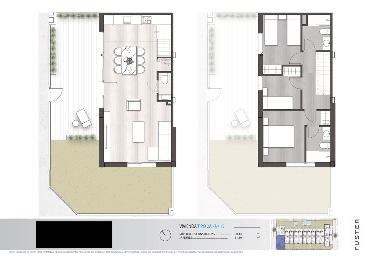Casa de 3 habitaciones en Pilar de la Horadada en venta con piscina - 247.500 € (Ref: 7358670)