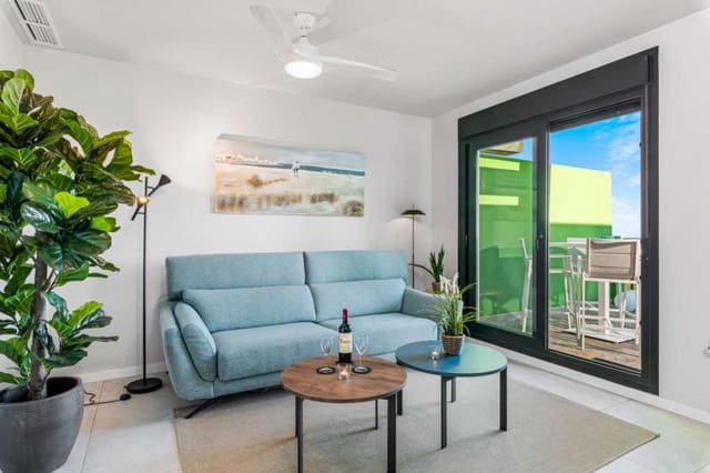 2 Zimmer Apartment zu verkaufen in Mil Palmeras, Orihuela mit Pool - 284.900 € (Ref: 7515331)