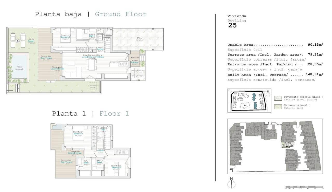 Casa de 3 habitaciones en El Vergel / Verger en venta con piscina garaje - 505.000 € (Ref: 8206250)
