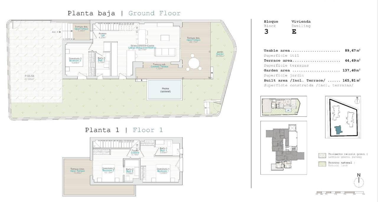 3 Zimmer Apartment zu verkaufen in El Vergel / Verger mit Pool Garage - 517.500 € (Ref: 8206252)