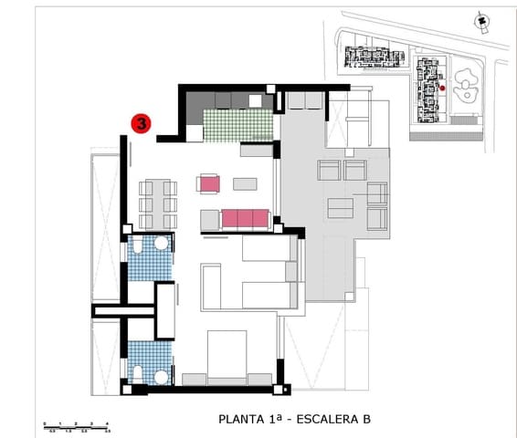 2 sovrum Lägenhet till salu i Centro Urbano, Dénia med pool - 269 000 € (Ref: 8211320)