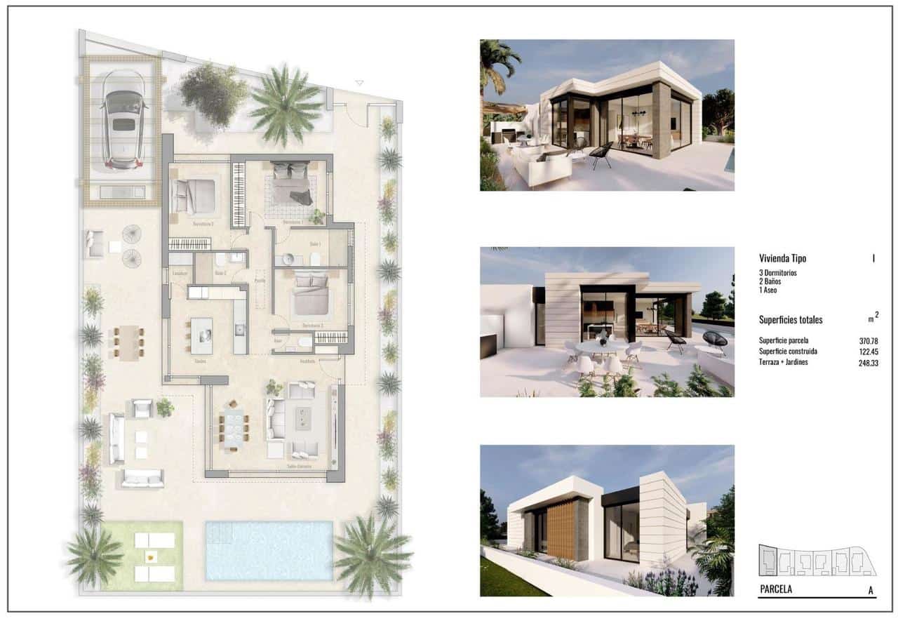 3 chambre Villa/Maison à vendre à Pilar de la Horadada avec piscine - 586 000 € (Ref: 8300864)