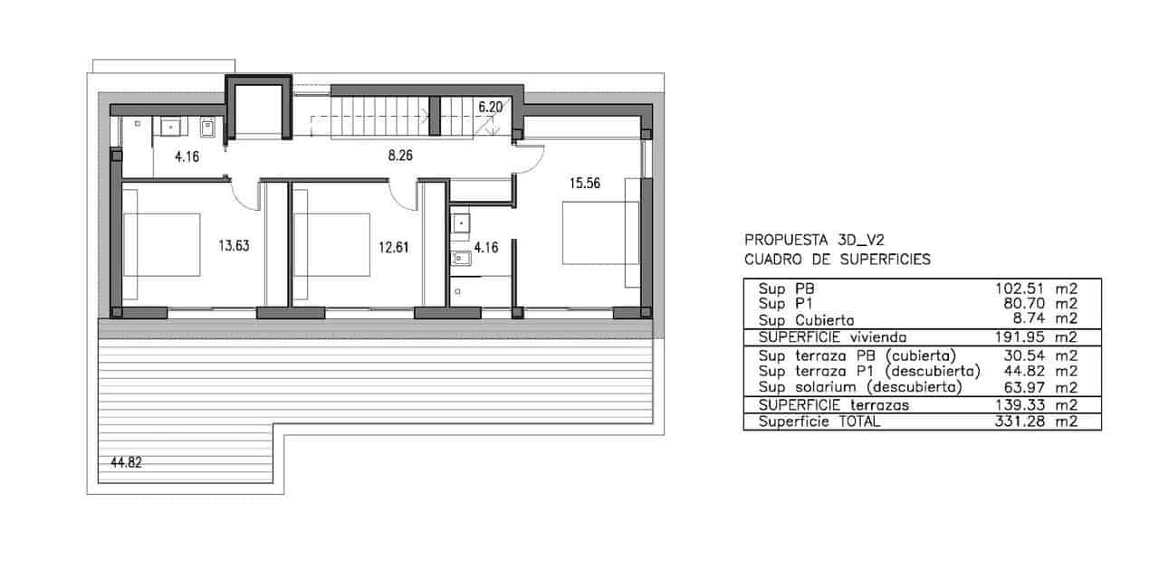 Chalet de 3 habitaciones en Orihuela Costa en venta con piscina - 995.000 € (Ref: 8301328)