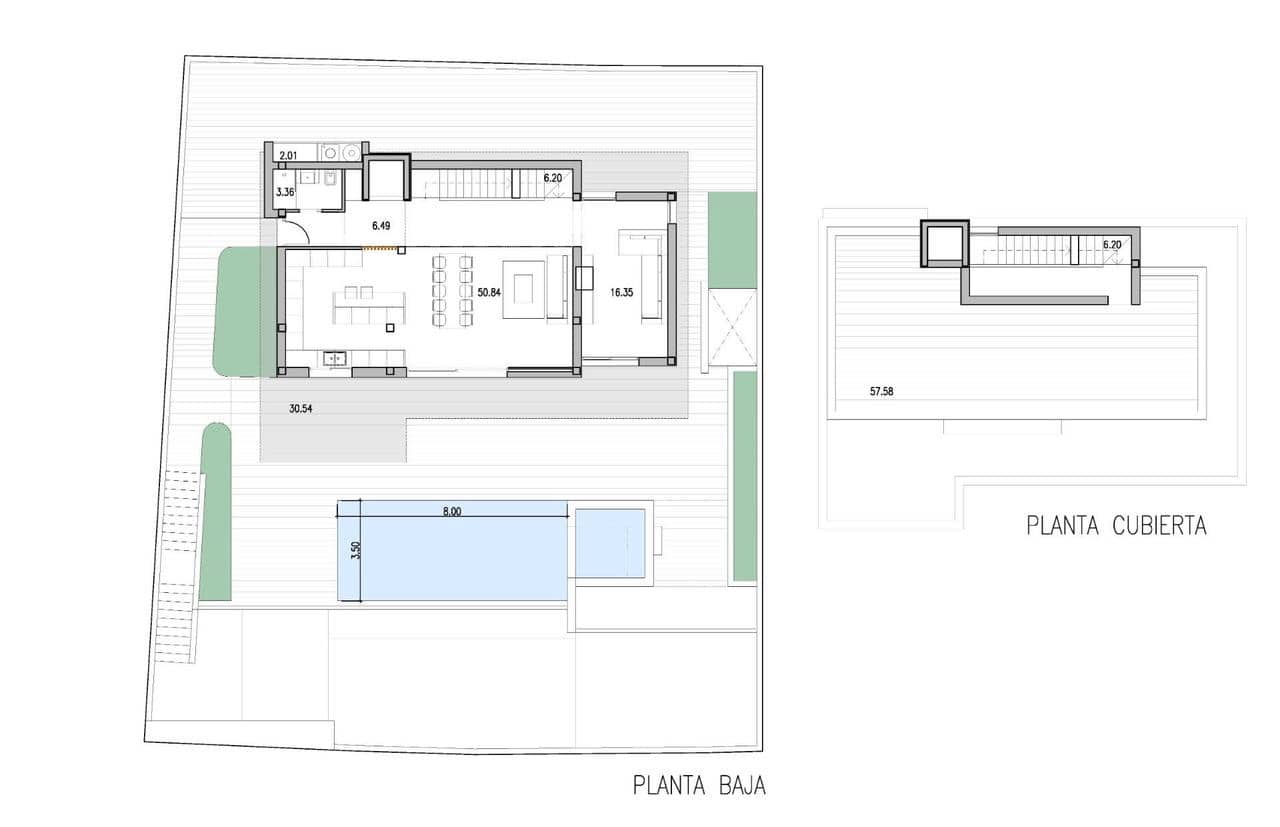 Chalet de 3 habitaciones en Orihuela Costa en venta con piscina - 995.000 € (Ref: 8301328)