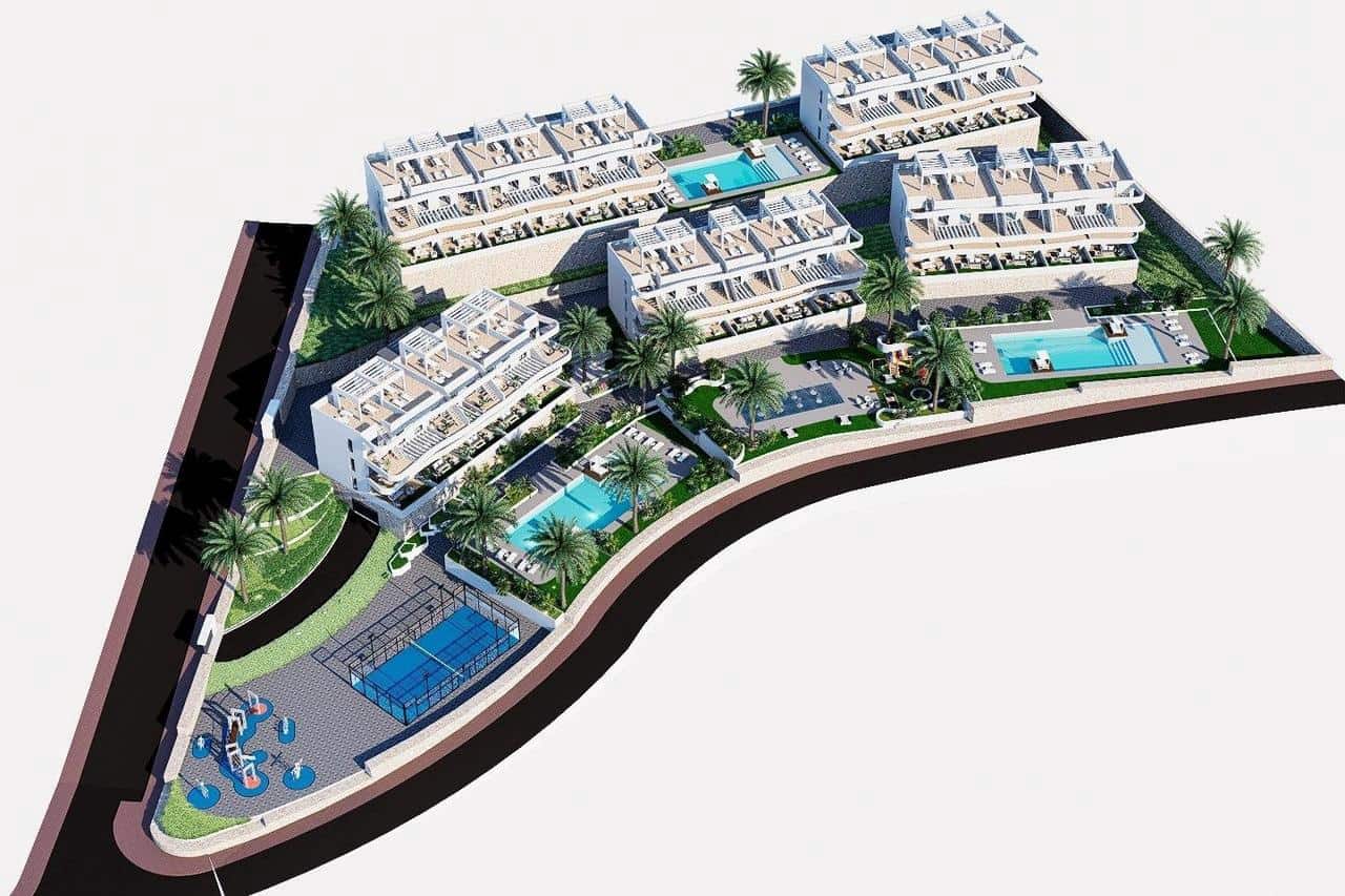 Ático de 2 habitaciones en Finestrat en venta con piscina - 389.900 € (Ref: 8399006)