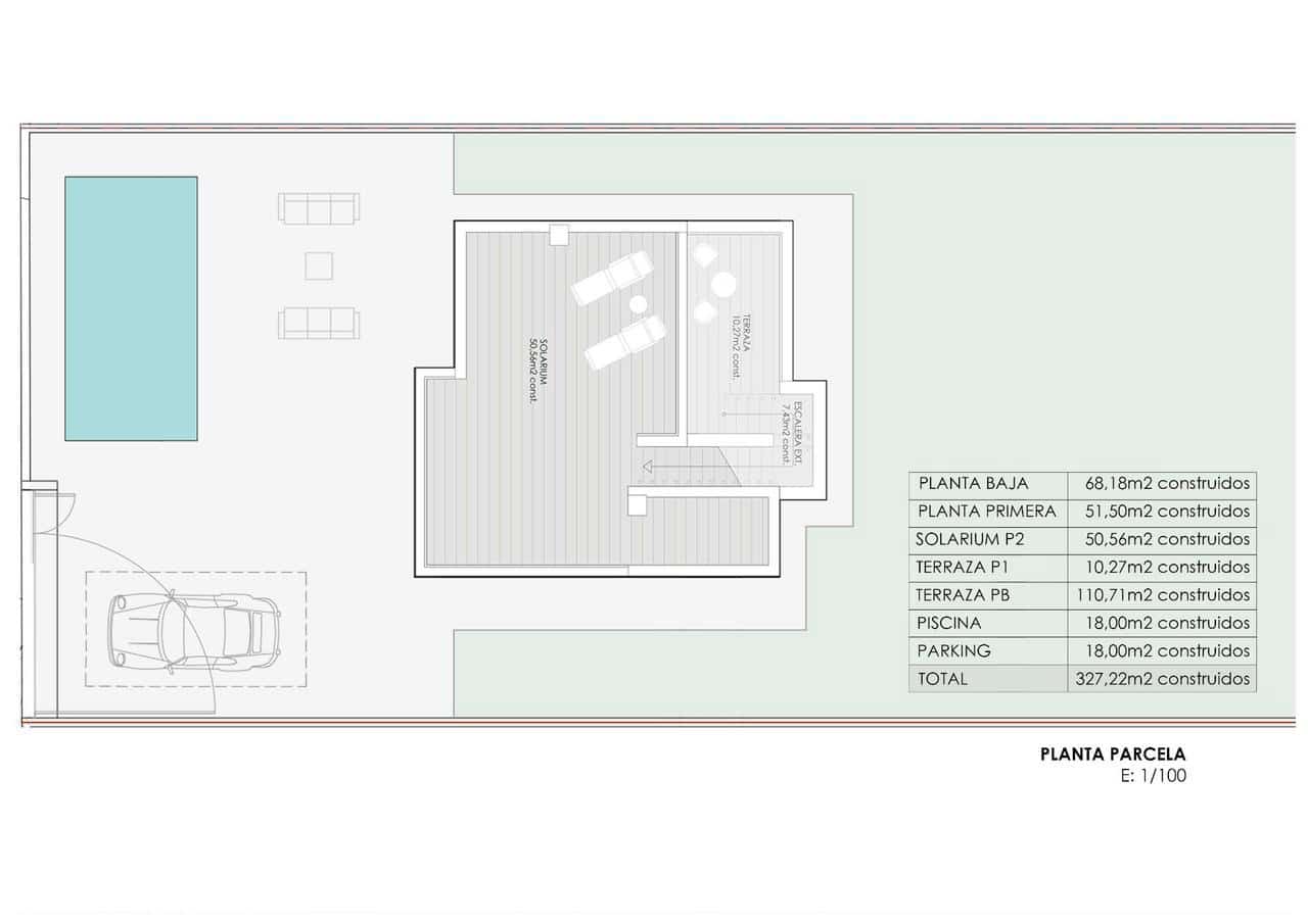 Chalet de 3 habitaciones en Muchamiel / Mutxamel en venta con piscina - 450.000 € (Ref: 8413438)