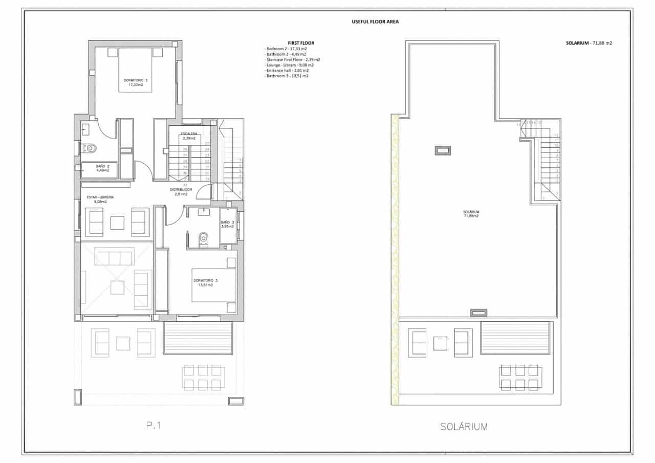 4 makuuhuone Huvila myytävänä paikassa Torrevieja mukana uima-altaan 
autotalli - 780 000 € (Ref: 8413454)