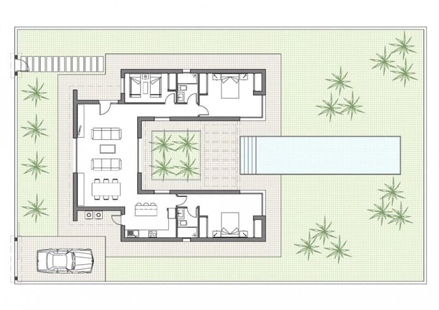 3 sypialnia Willa na sprzedaż w Benijófar z basenem - 657 000 € (Ref: 8415192)