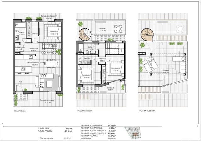 3 quarto Casa em Banda para venda em Polop - 528 125 € (Ref: 8415228)
