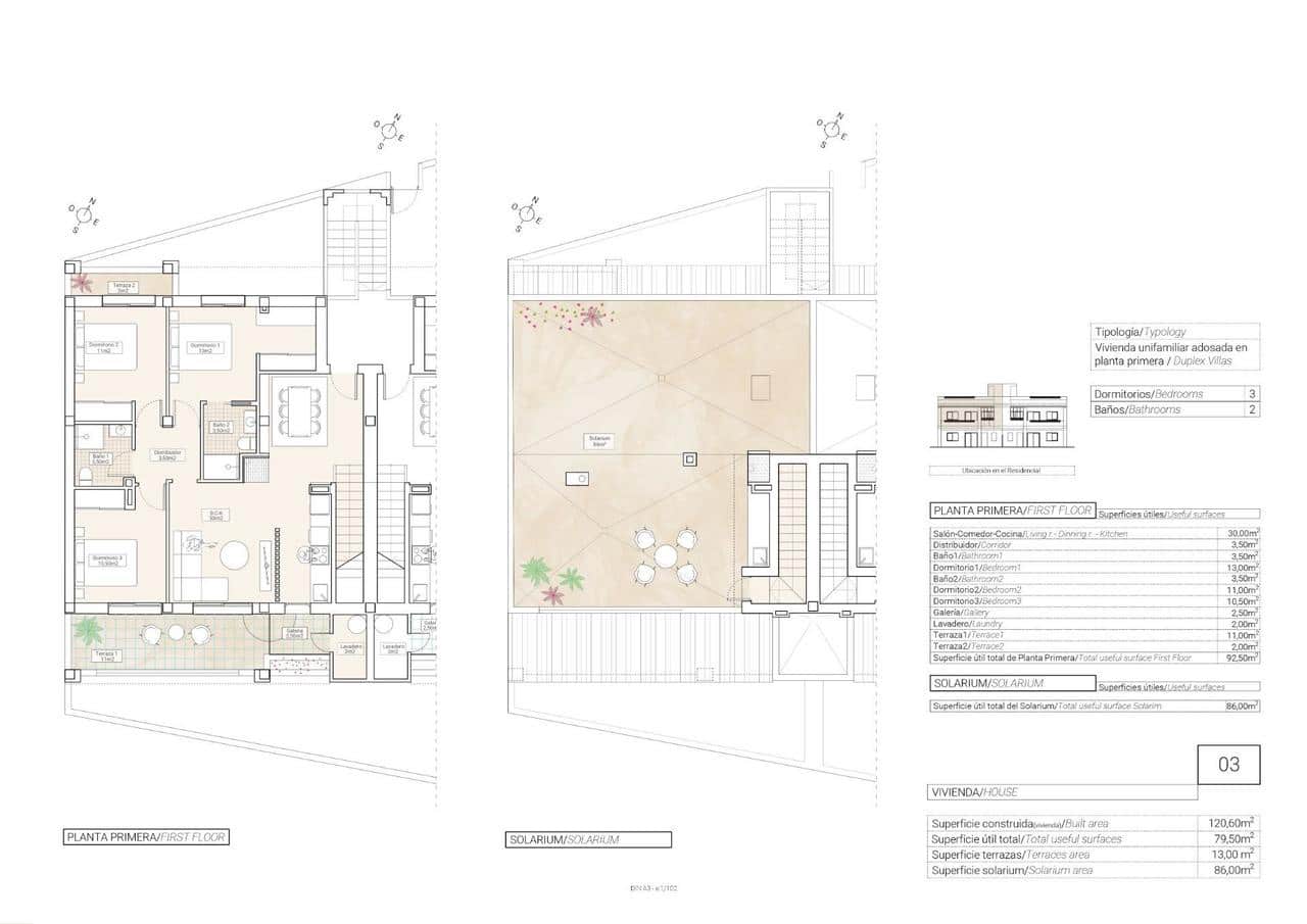 3 sovrum Bungalow till salu i Hondon de las Nieves - 215 000 € (Ref: 8415369)