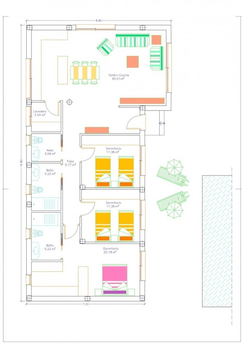 3 soverom Villa til salgs i Calasparra med svømmebasseng - € 405 000 (Ref: 8417947)