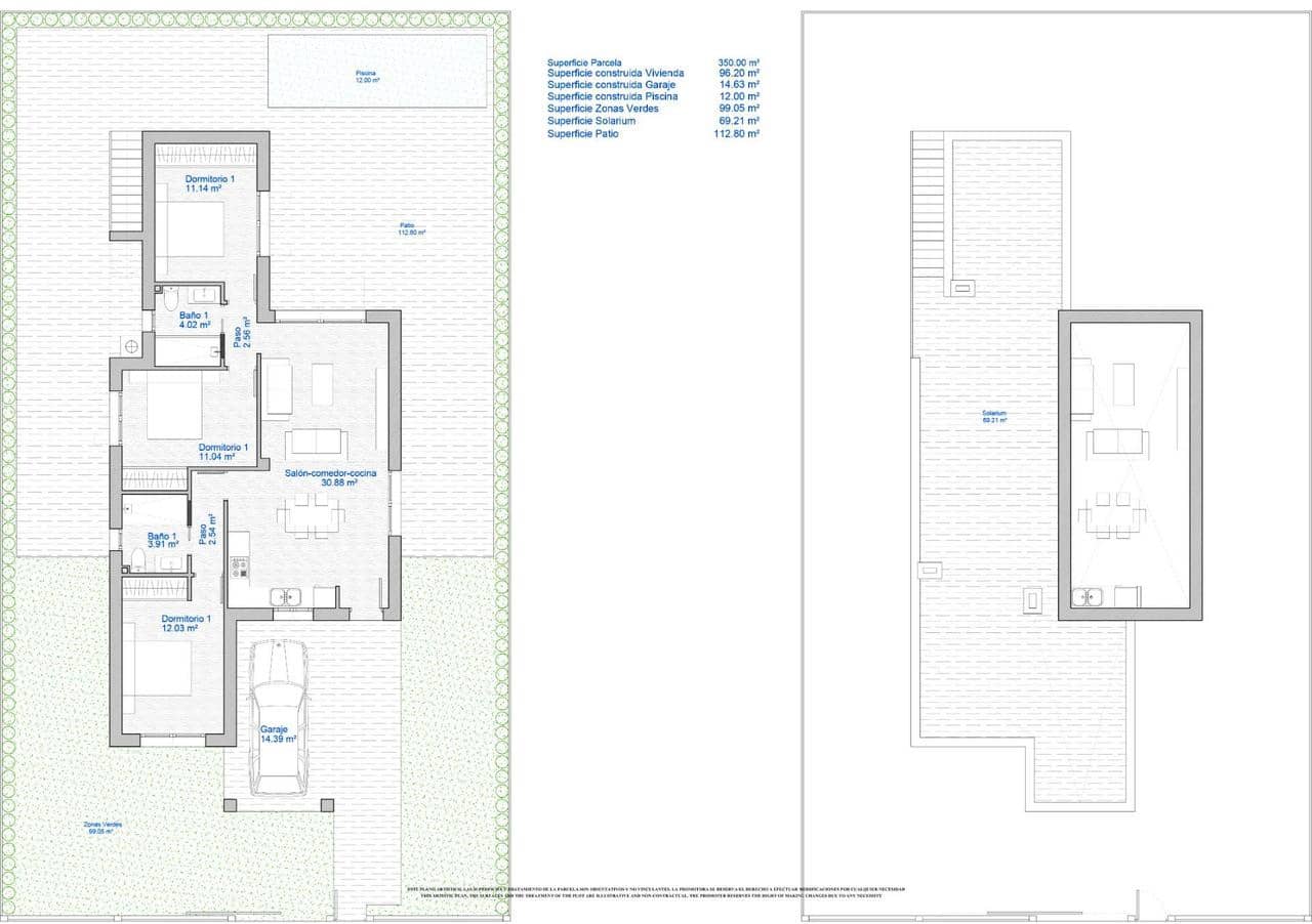3 soveværelse Villa til salg i Los Alcazares - € 419.500 (Ref: 8417959)