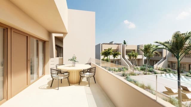 3 sovrum Bungalow till salu i Roda, San Javier med pool garage - 369 000 € (Ref: 8559874)