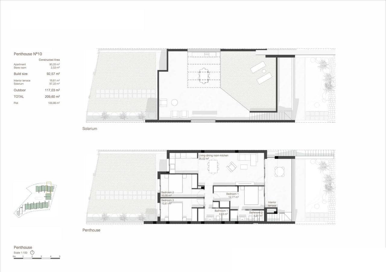 3 camera da letto Bungalow in vendita in Roda con piscina garage - 369.000 € (Rif: 8559874)