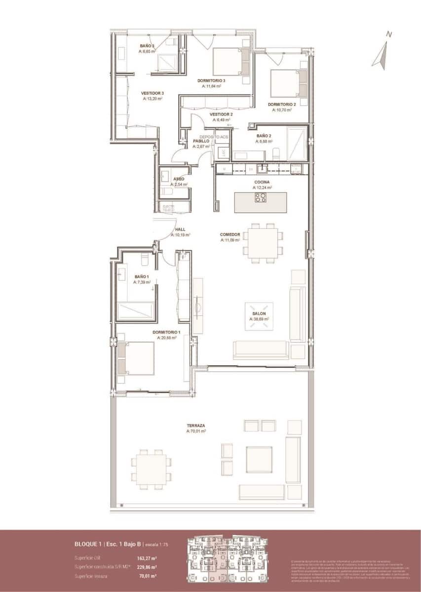 3 sypialnia Apartament na sprzedaż w New Golden Mile z basenem - 1 648 710 € (Ref: 8612911)