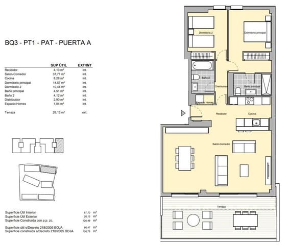 2 chambre Penthouse à vendre à Parque Central, Estepona avec piscine - 455 000 € (Ref: 8612916)