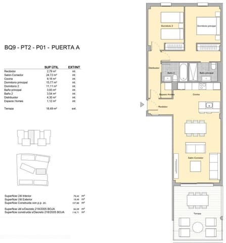 2 sovrum Lägenhet till salu i Parque Central, Estepona med pool - 315 000 € (Ref: 8612919)