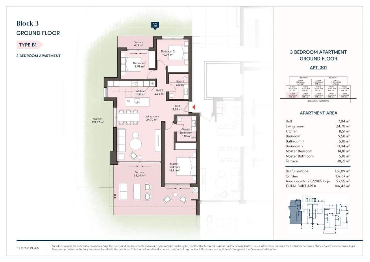 3 chambre Appartement à vendre à Estepona avec piscine - 535 000 € (Ref: 8612953)