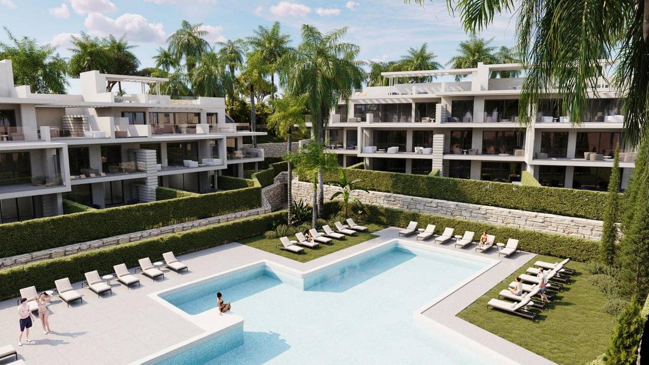 3 chambre Appartement à vendre à Estepona avec piscine - 535 000 € (Ref: 8612953)