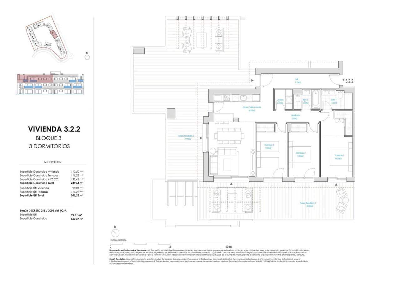 3 Zimmer Penthouse zu verkaufen in Casares mit Pool - 685.000 € (Ref: 8612958)