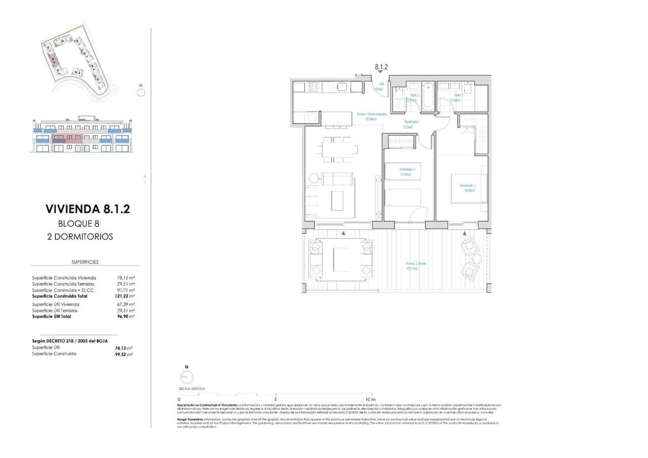 2 slaapkamer Appartement te koop in Casares met zwembad - € 446.000 (Ref: 8612959)