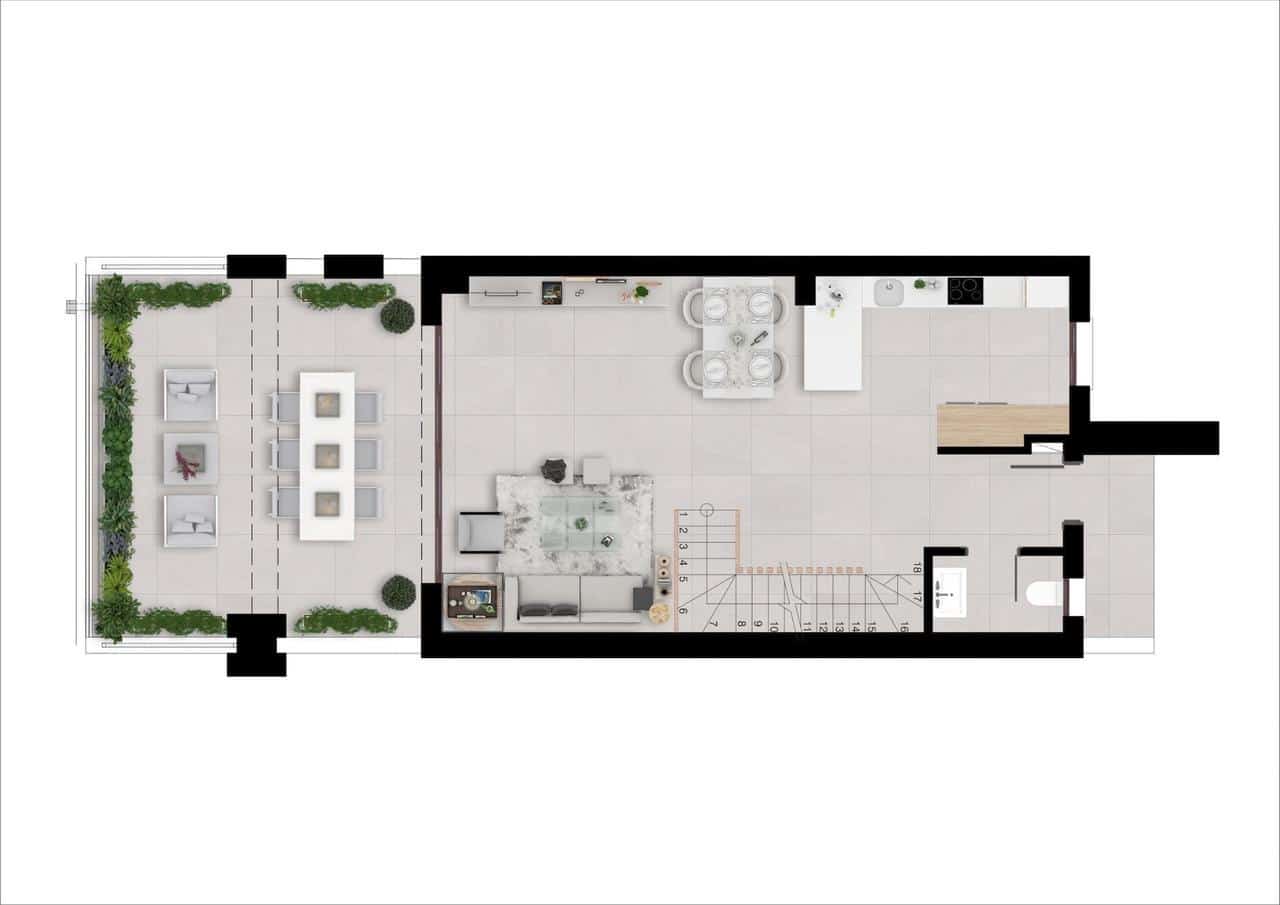 3 quarto Casa em Banda para venda em Istan com piscina - 625 000 € (Ref: 8613013)