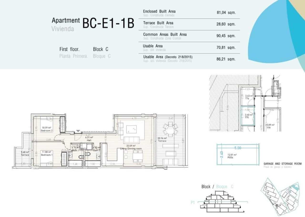 2 slaapkamer Appartement te koop in Estepona met zwembad - € 405.000 (Ref: 8613050)