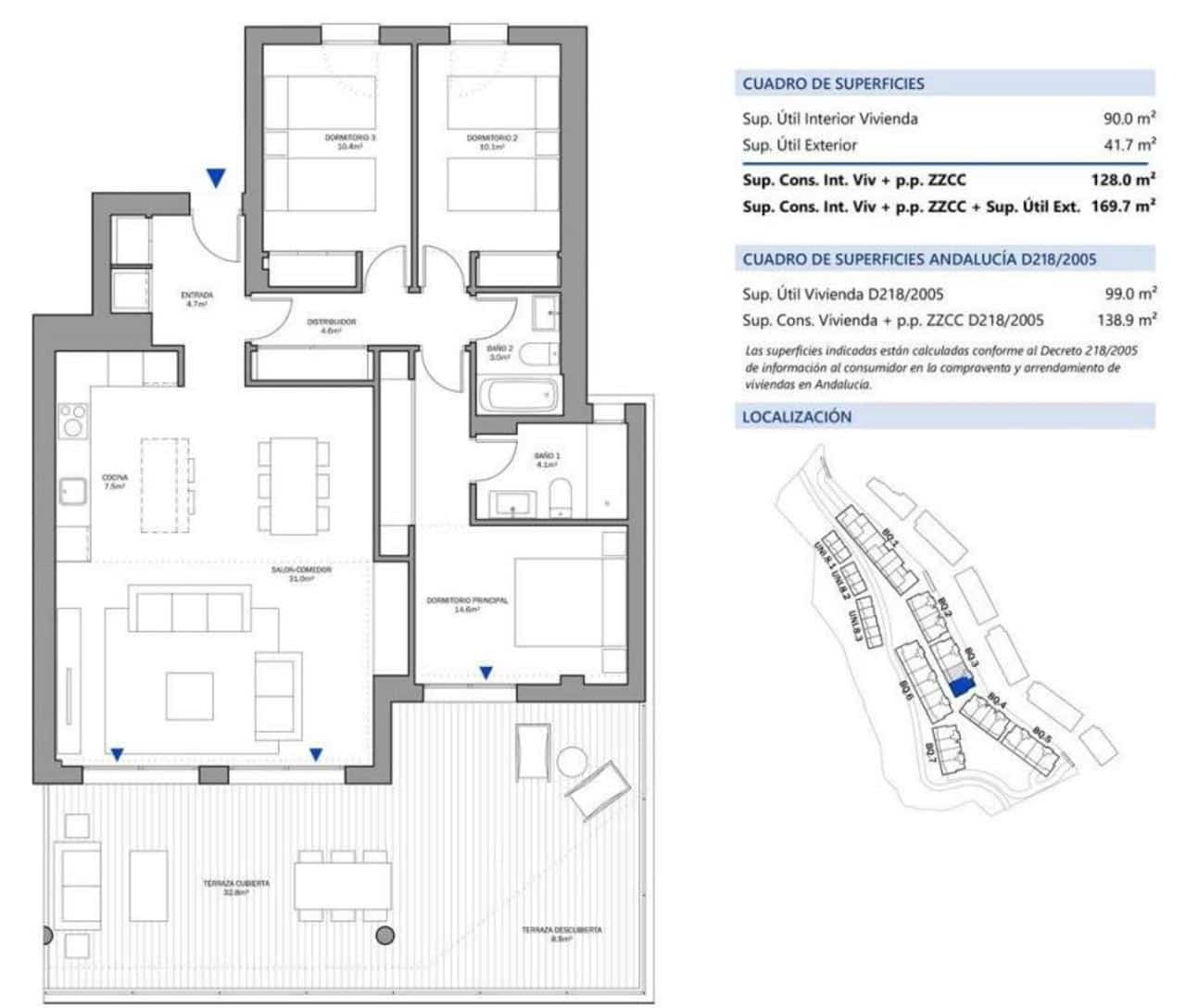 3 sypialnia Apartament na sprzedaż w Cancelada z basenem - 419 500 € (Ref: 8613152)
