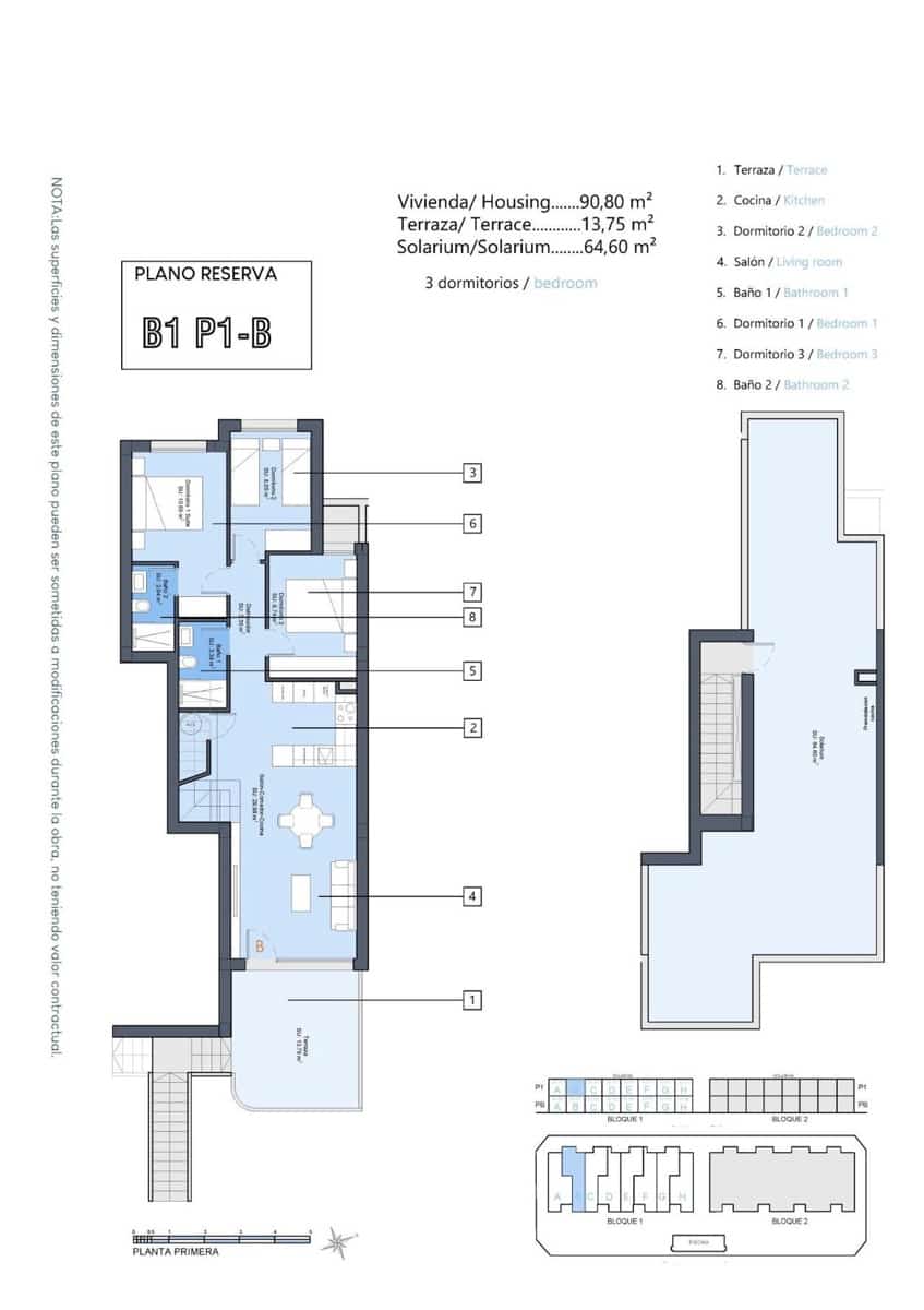 3 soverom Bungalow til salgs i Dolores med svømmebasseng - € 294 900 (Ref: 8627207)