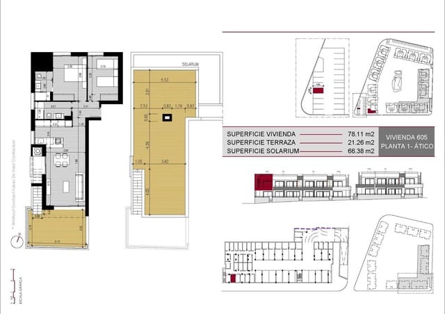 2 soverom Villa til salgs i Ciudad Quesada, Rojales med svømmebasseng - € 294 000 (Ref: 8709225)