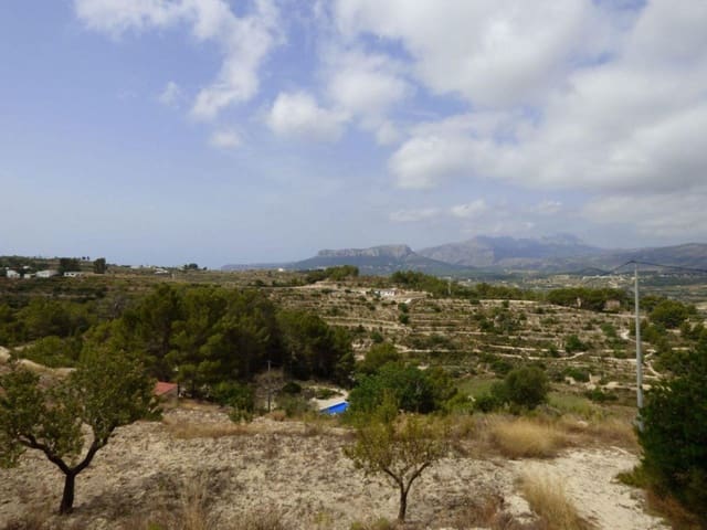 Tomt till salu i Benissa - 180 000 € (Ref: 8730089)