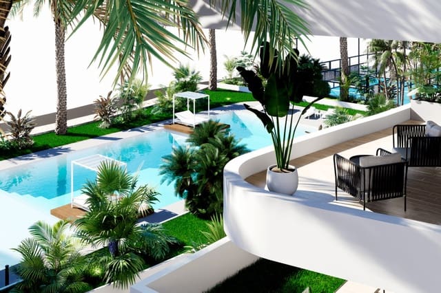 2 makuuhuone Huoneisto myytävänä paikassa Finestrat Pueblo, Finestrat mukana uima-altaan - 289 900 € (Ref: 8730790)