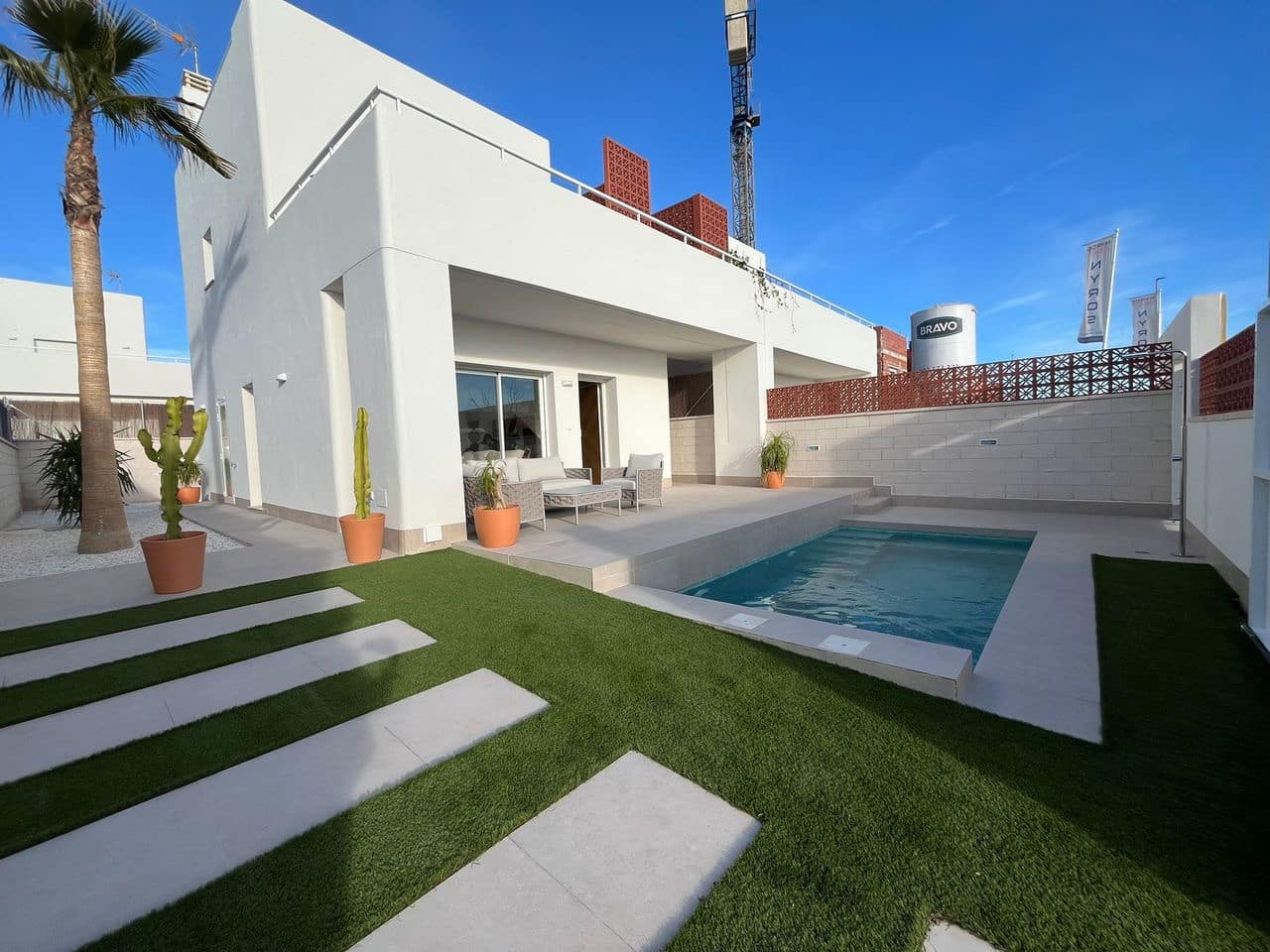 3 chambre Villa/Maison à vendre à Pilar de la Horadada avec piscine - 439 000 € (Ref: 8736328)