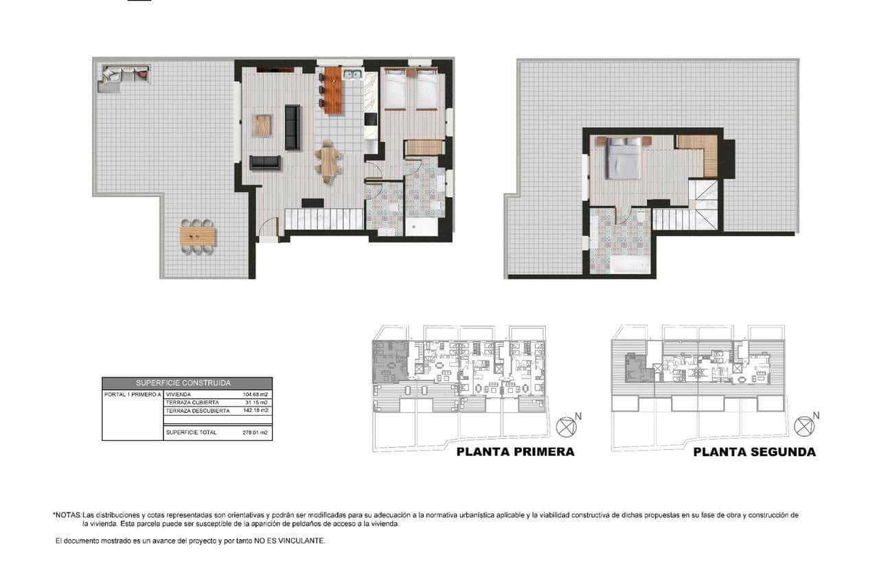 2 camera da letto Attico in vendita in Casares con piscina - 575.000 € (Rif: 8822084)