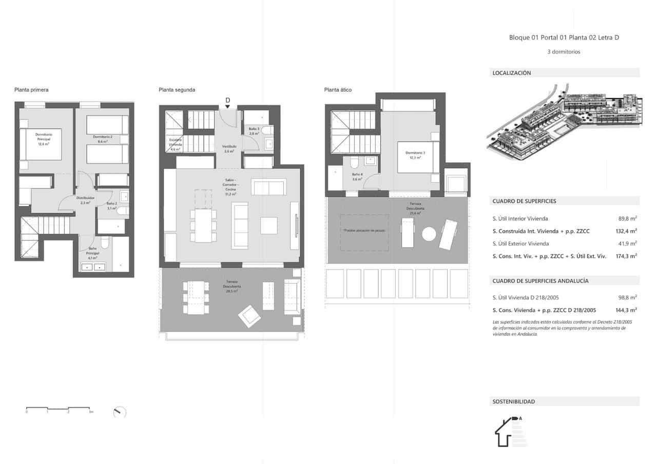 3 Zimmer Penthouse zu verkaufen in Cancelada mit Pool - 518.400 € (Ref: 8836491)