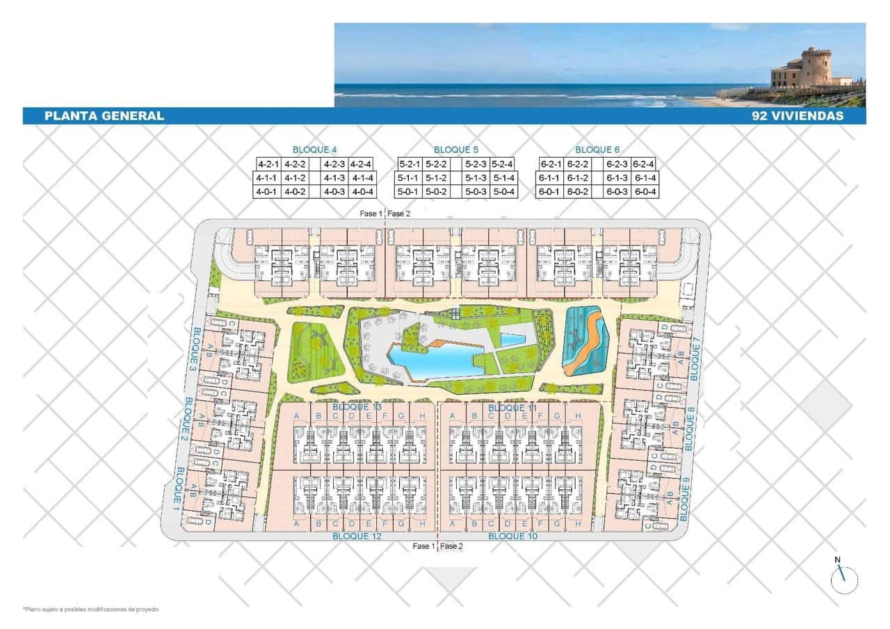 3 soveværelse Bungalow til salg i Pilar de la Horadada med swimmingpool - € 284.900 (Ref: 8849411)