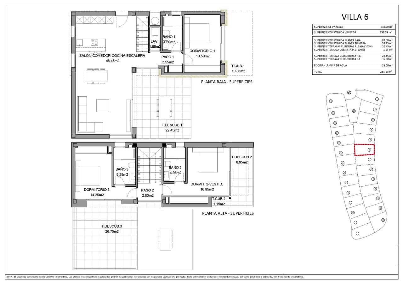 3 quarto Moradia para venda em Finestrat com piscina garagem - 995 000 € (Ref: 8905617)