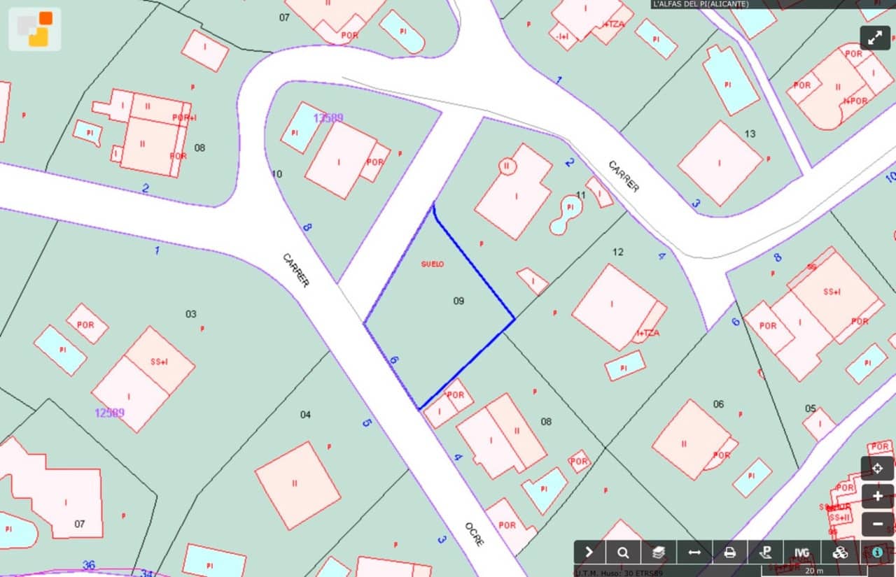 Solar/Parcela en Alfaz del Pi / L'Alfàs del Pi en venta - 225.000 € (Ref: 8929915)
