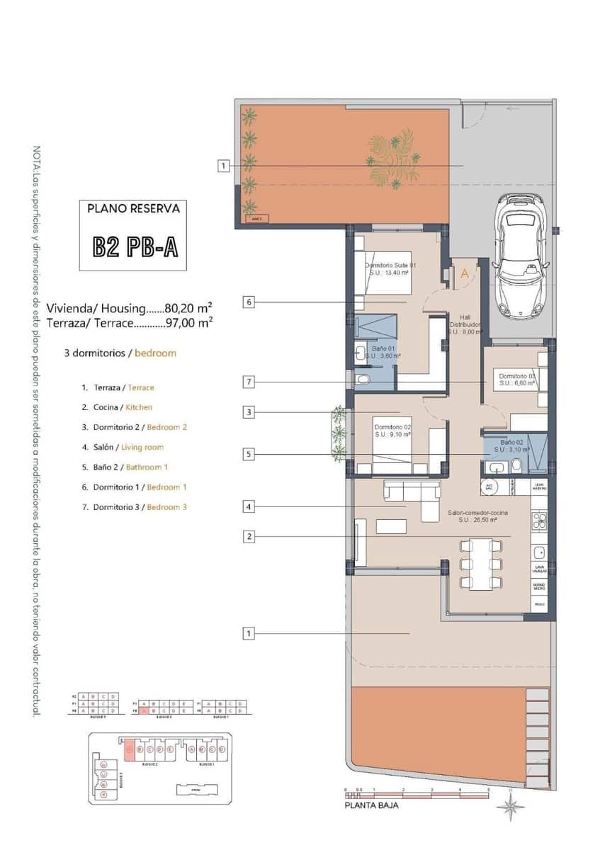 3 soverom Villa til salgs i Los Alcazares med svømmebasseng - € 359 000 (Ref: 8937313)