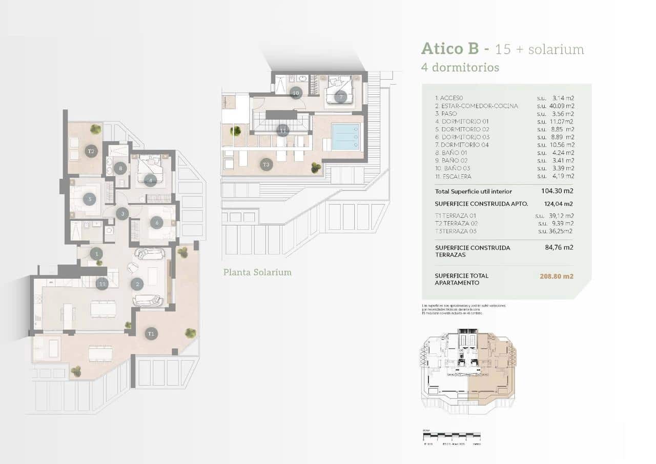4 soverom Penthouse til salgs i Calpe / Calp med svømmebasseng - € 995 000 (Ref: 8998240)